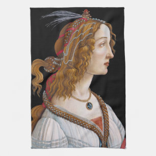 Linge De Cuisine Sandro Botticelli - Portrait de Simonetta Vespucci