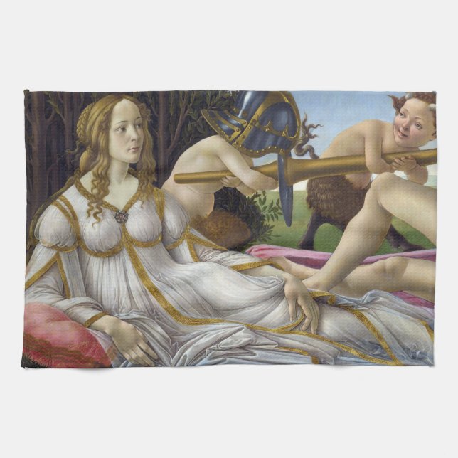Linge De Cuisine Sandro Botticelli - Vénus et Mars (Horizontal)