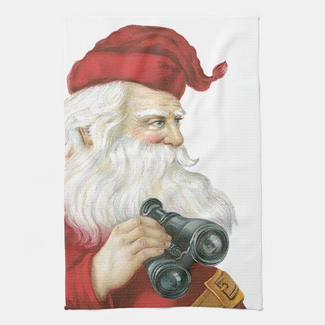 Linge De Cuisine Santa Claus (Vertical)