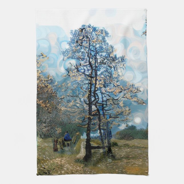 Linge De Cuisine Sapin (Vertical)