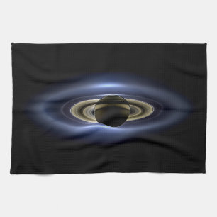 Linge De Cuisine Saturne Éclipse le Soleil vu de l'orbiteur Cassini