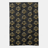 Scales d'or du droit de la justice Motif du thème