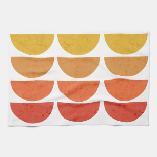 Linge De Cuisine Scandinavie Art MidCentury Coucher de soleil