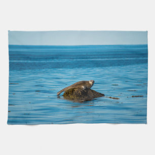 Linge De Cuisine Sceau du port de l'Atlantique