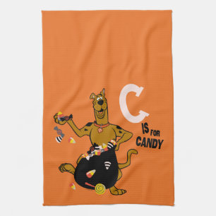 Linge De Cuisine Scooby-Doo C est pour Candy
