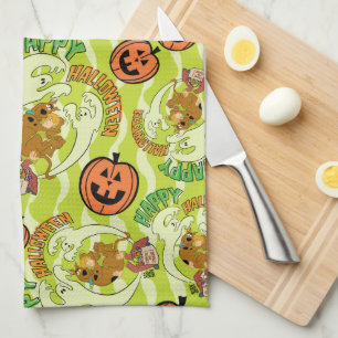 Linge De Cuisine Scooby-Doo Happy Halloween Motif
