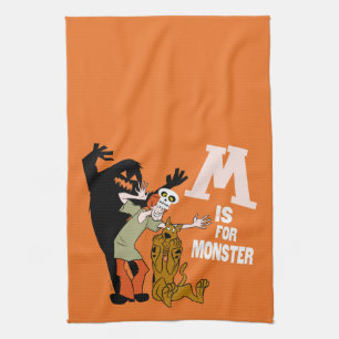 Linge De Cuisine Scooby-Doo M est pour Monster