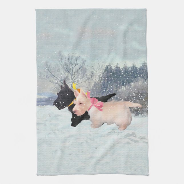 Linge De Cuisine Scottie (Vertical)