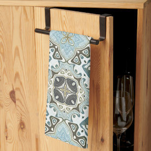 Linge De Cuisine Seafoam Green Turquoise Turquoise Tribe Bohème Art