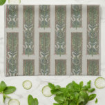 Linge De Cuisine Seahorses and Seaweed, Vintage Art Nouveau<br><div class="desc">Vintage illustration art nouveau fine art design featuring a beautiful under water ocean scene featuring Vintage illustration art nouveau marine life fine art design. A beautiful under water ocean scene with sea horses,  seaweed and kelp.</div>