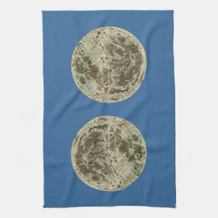 Linge De Cuisine Selenographie de Bowles ou une carte de la Lune -