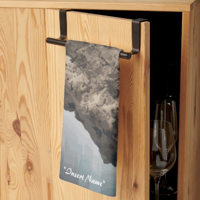 Linge De Cuisine Sentinelle de l'océan (Pliage en tiers)