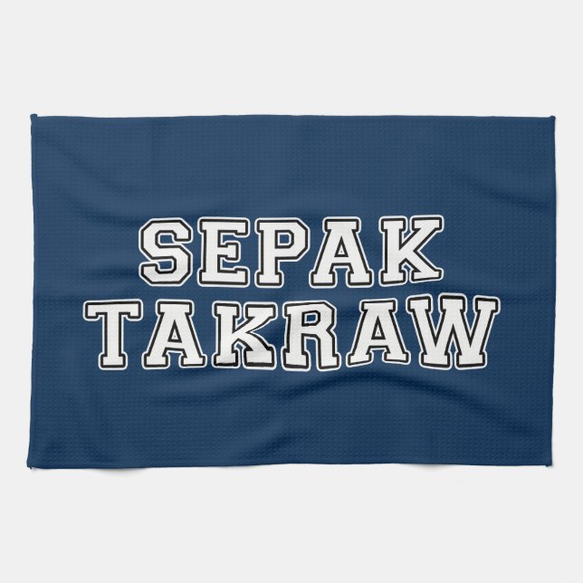 Linge De Cuisine Sepak Takraw (Horizontal)