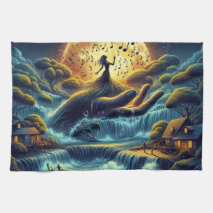 Linge De Cuisine Serenade au clair de lune