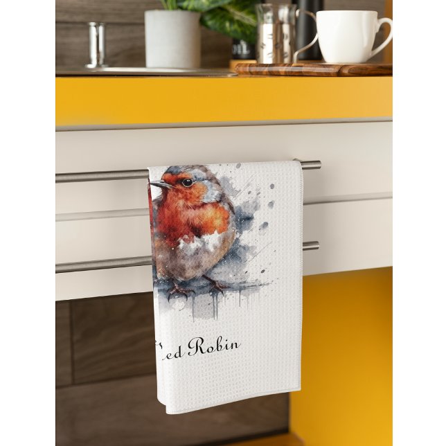 Linge De Cuisine Serene Robin, personnalisée (Créateur téléchargé)