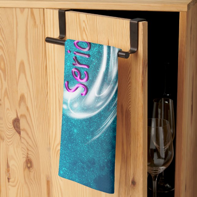 Linge De Cuisine Sérieusement ! (Pliage en tiers)