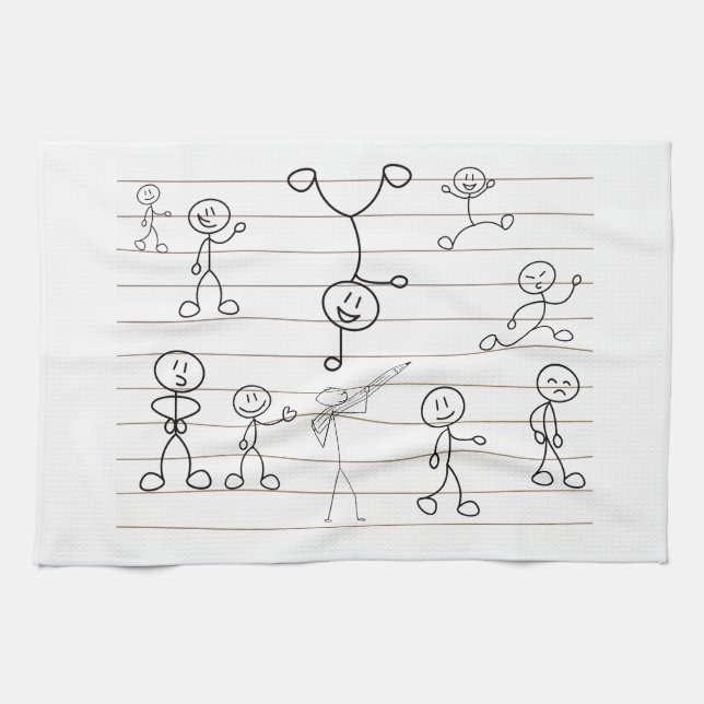 Linge De Cuisine ses amis (Horizontal)