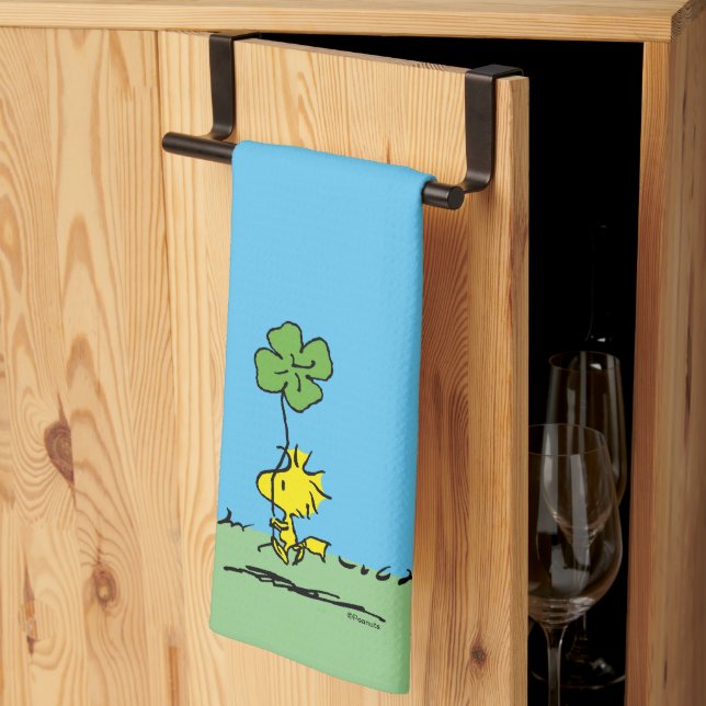 Linge De Cuisine Shamrock de transport de bois (Pliage en tiers)