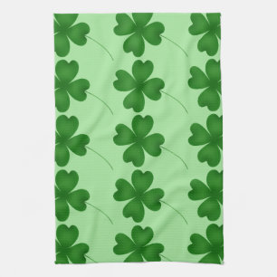 Linge De Cuisine Shamrocks chanceux simples