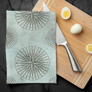 Linge De Cuisine Shanty vintage Ephémère de Compass Steampunk