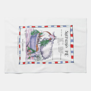 Linge De Cuisine shepherds la recette de tarte, fernandes élégants