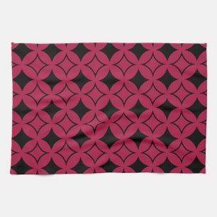 Linge De Cuisine Shippo rouge et noir