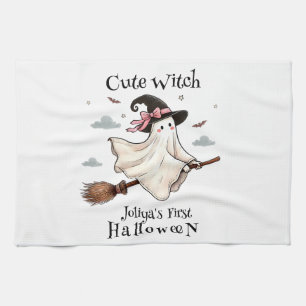 Linge De Cuisine Simple et élégante Mignonne sorcière première Hall