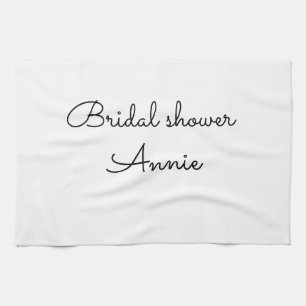 Linge De Cuisine simple minimal ajoutez votre nom texte enterrement