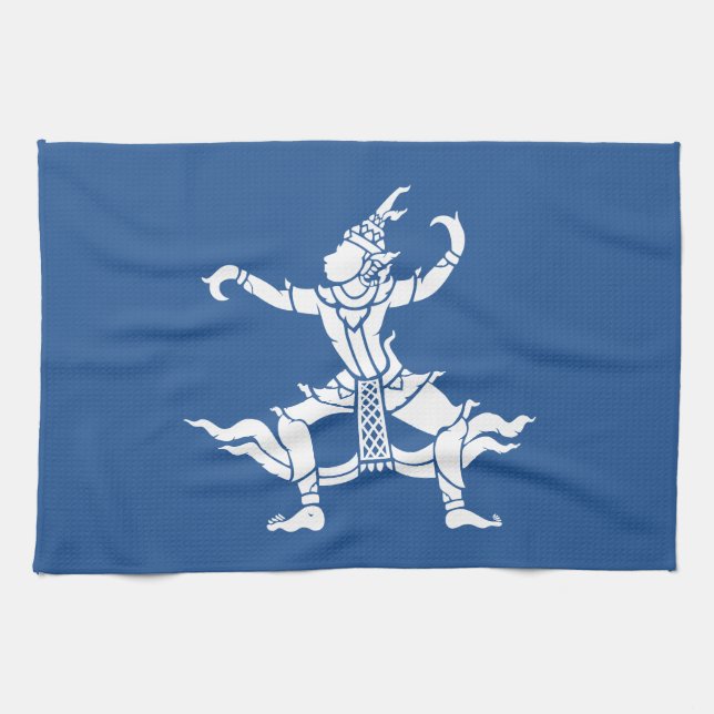 Linge De Cuisine SIX Danseuse thaïlandaise ⚠ Thaïlande ⚠ (Horizontal)