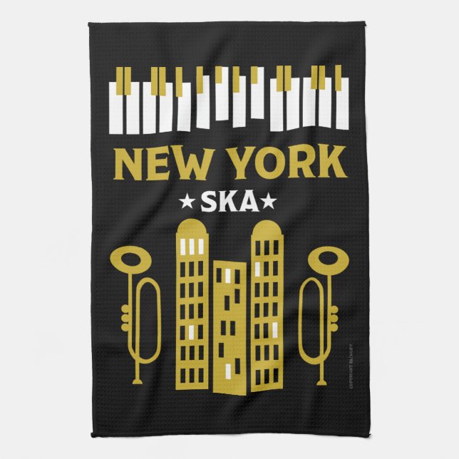 Linge De Cuisine Ska Jazz (Vertical)