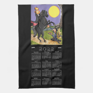 Linge De Cuisine Sleepy Hollow 2022 Calendrier Horseman sans tête