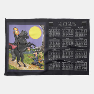 Linge De Cuisine Sleepy Hollow Headless Horseman 2023 Calendrier