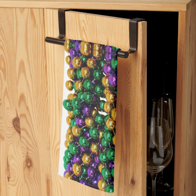 Linge De Cuisine SlipperyJoe's iconic Mardi Gras–themed image elega (Pliage en tiers)