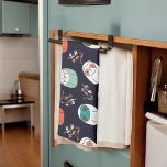 Linge De Cuisine Sloth sombre<br><div class="desc">Style de cuisine avec ces serviettes de cuisine d'art d'éléphant et partager vos commentaires avec nous. Bon Shopping</div>