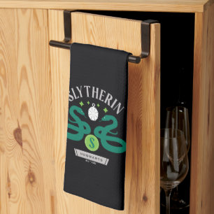 Linge De Cuisine SLYTHERIN™ House Double Snake Locket Graphique
