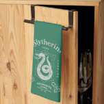Linge De Cuisine SLYTHERIN™ Pride Ambition Cunning Crest<br><div class="desc">Show your house pride with this bold Slytherin™ crest design, honoring the ambition and cunning that define this iconic Hogwarts™ house. Featuring the striking serpent coiled within a classic shield, the artwork highlights Slytherin’s core traits — Ambition, Pride, and Cunning — in a clean, vintage-inspired layout. Rendered in signature house...</div>
