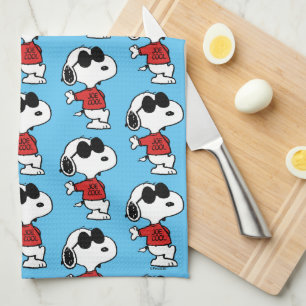 Linge De Cuisine Snoopy "Joe Cool" debout