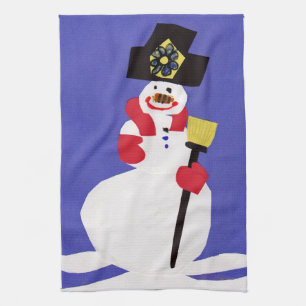 Linge De Cuisine Snowman par VictoriaShaylee