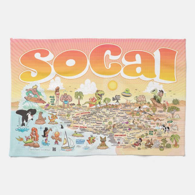 Linge De Cuisine SoCal (Horizontal)