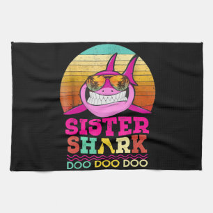Linge De Cuisine Soeur Shark Doo Doo Doo - Crazy Shark GIfts