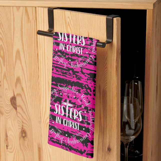 Linge De Cuisine Sœurs en Christ (Pliage en tiers)