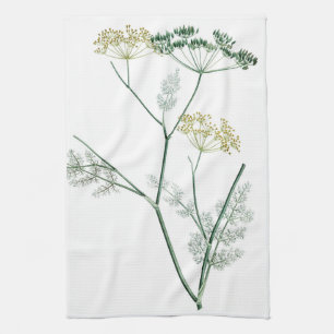 Linge De Cuisine Soft Green Botanical IV