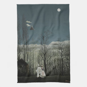 Linge De Cuisine Soirée de Carnaval, peinture à l'huile de Henri Ro