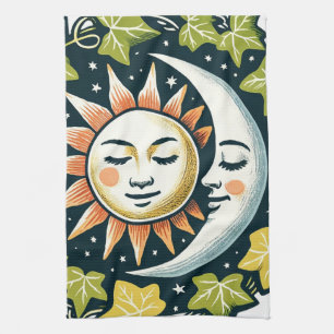Linge De Cuisine Soleil et Lune Ivy