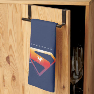 Linge De Cuisine Soleil Tourner Superman Shield