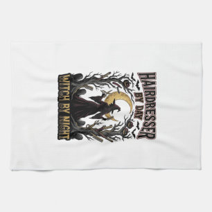 Linge De Cuisine Sorcière Coiffeuse Halloween Styliste de Jour Desi