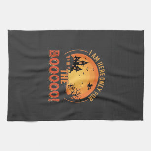 Linge De Cuisine Sorcière d'Halloween Maison hantée Boo Design_1