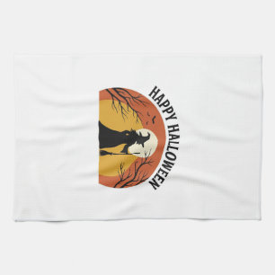 Linge De Cuisine Sorcière Vintage Joyeux Halloween Design de T-shir