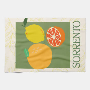 Linge De Cuisine Sorrente Italie Citrus Cuisine Imprimer