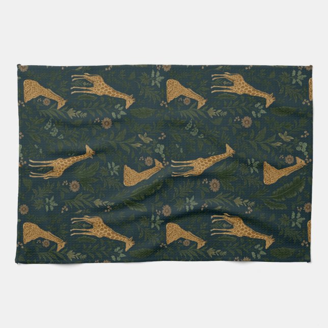 Linge De Cuisine Sortie de girafe tropicale (Horizontal)